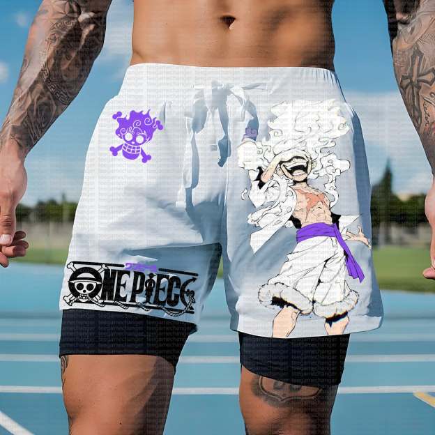 Unisex  “ONE PIECE” Casual Anime Streetwear Shorts