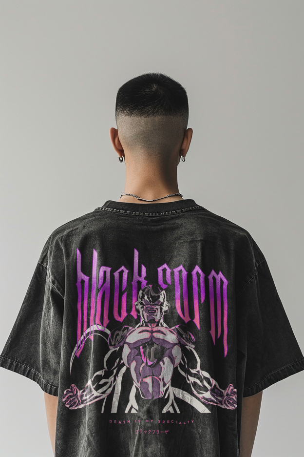 Frieza Black Form Vintage T-Shirt | Dragon Ball Super-Teegamechanger