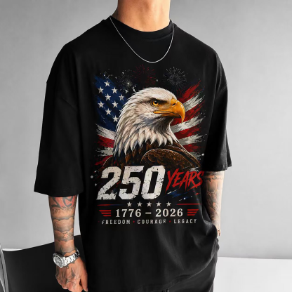 American 250th USA Patriotic 4th of July T-Shirt