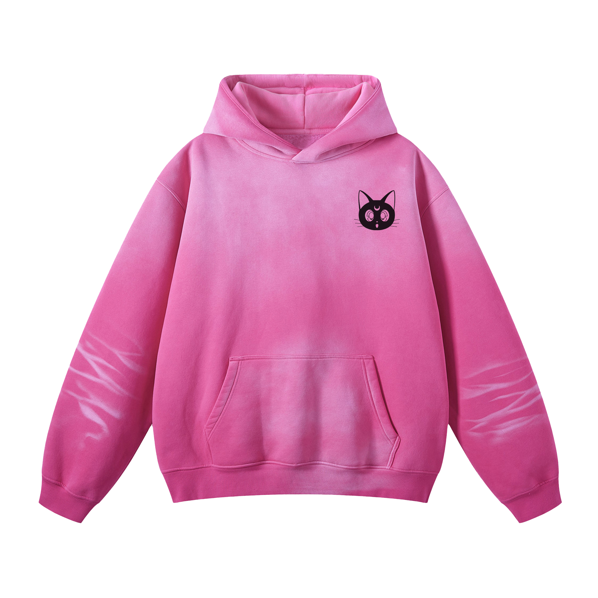 Sailor Moon Pink Washed Hoodie | Sailor Moon