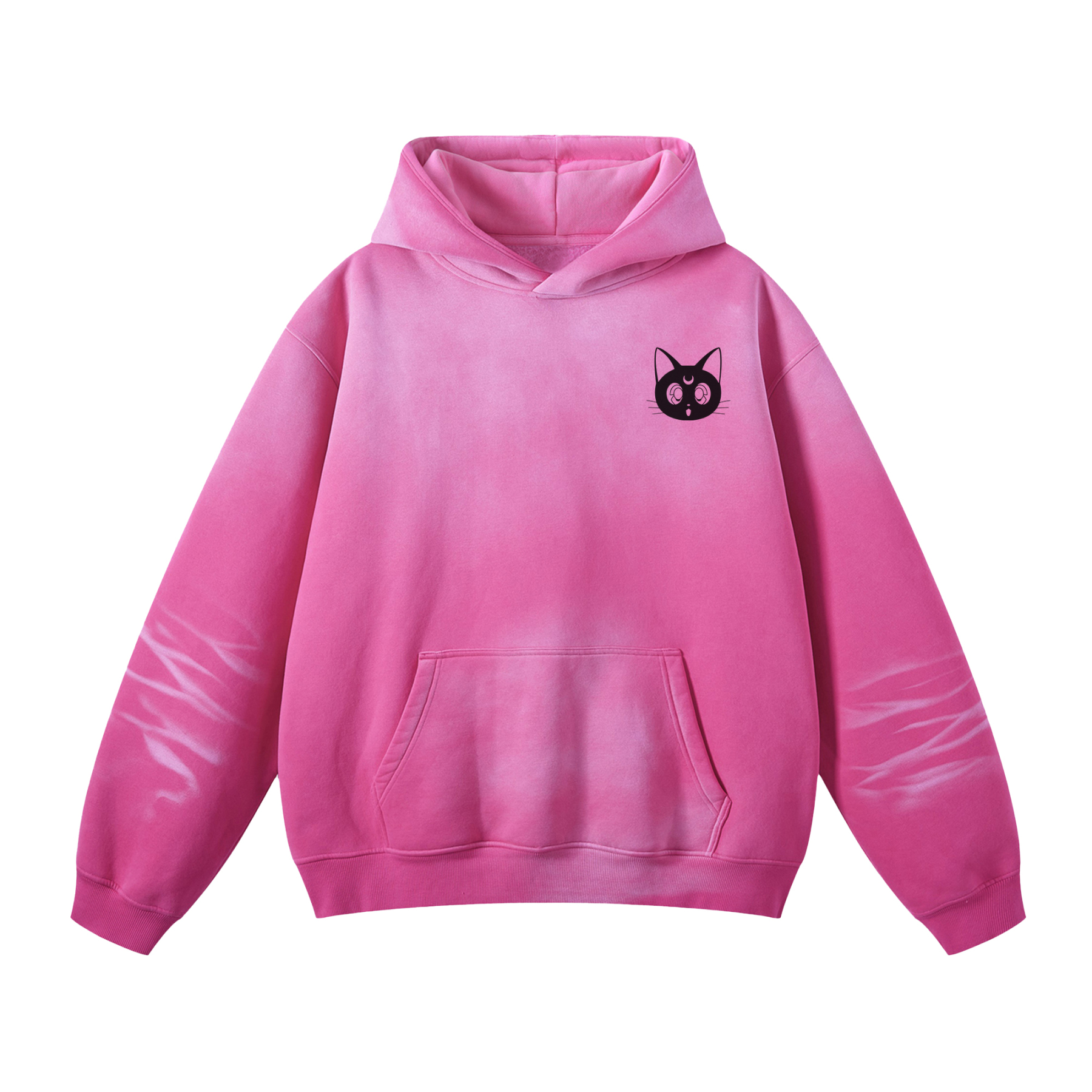 Sailor Moon Pink Washed Hoodie | Sailor Moon