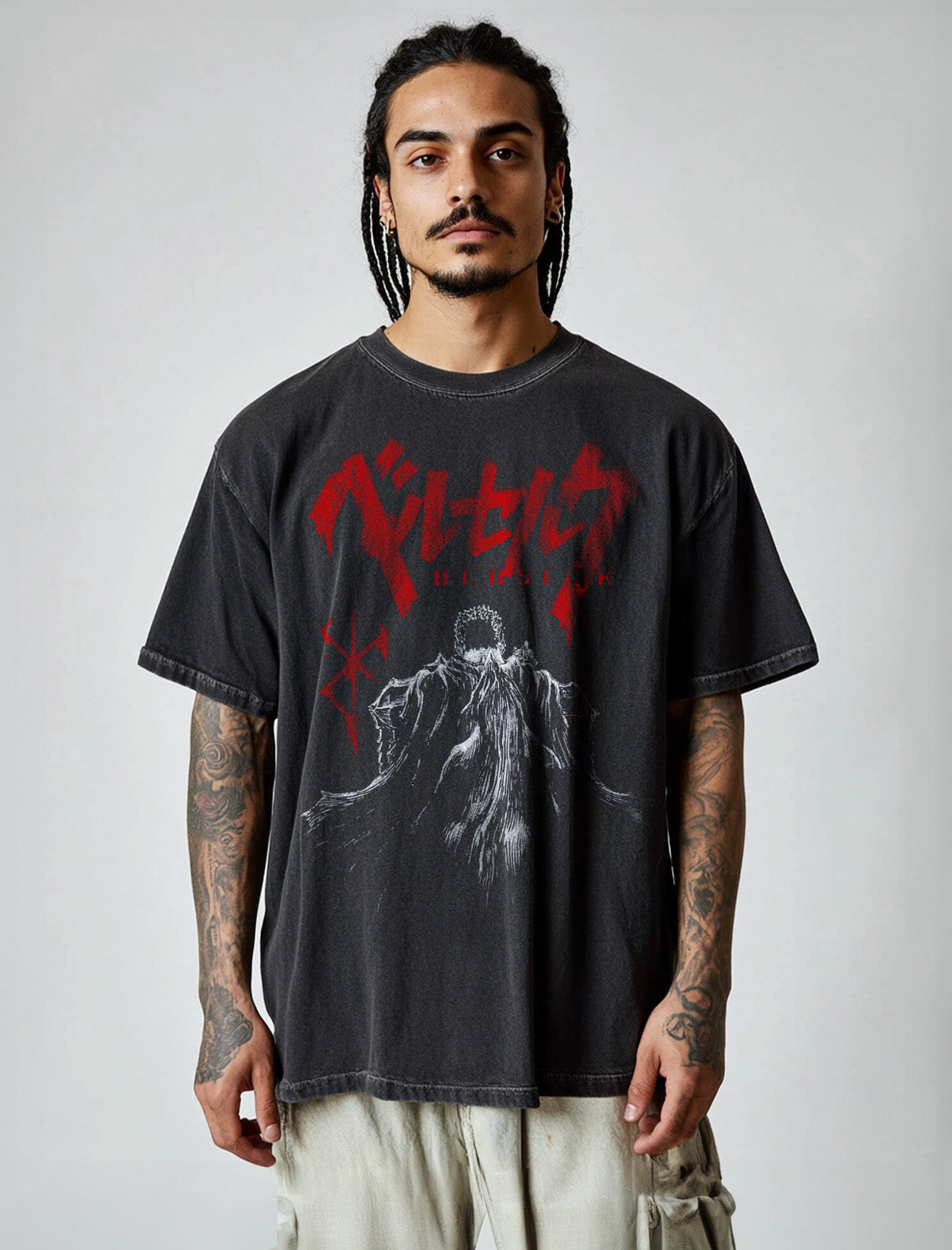 Survival Vintage Tee丨Berserk 