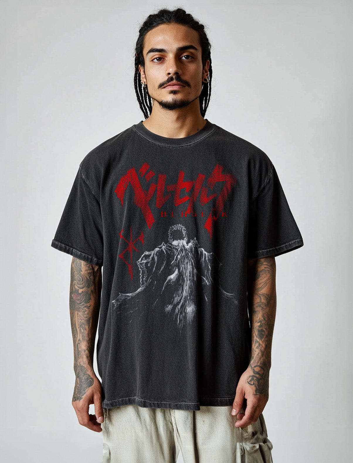 Survival Vintage Tee丨Berserk 