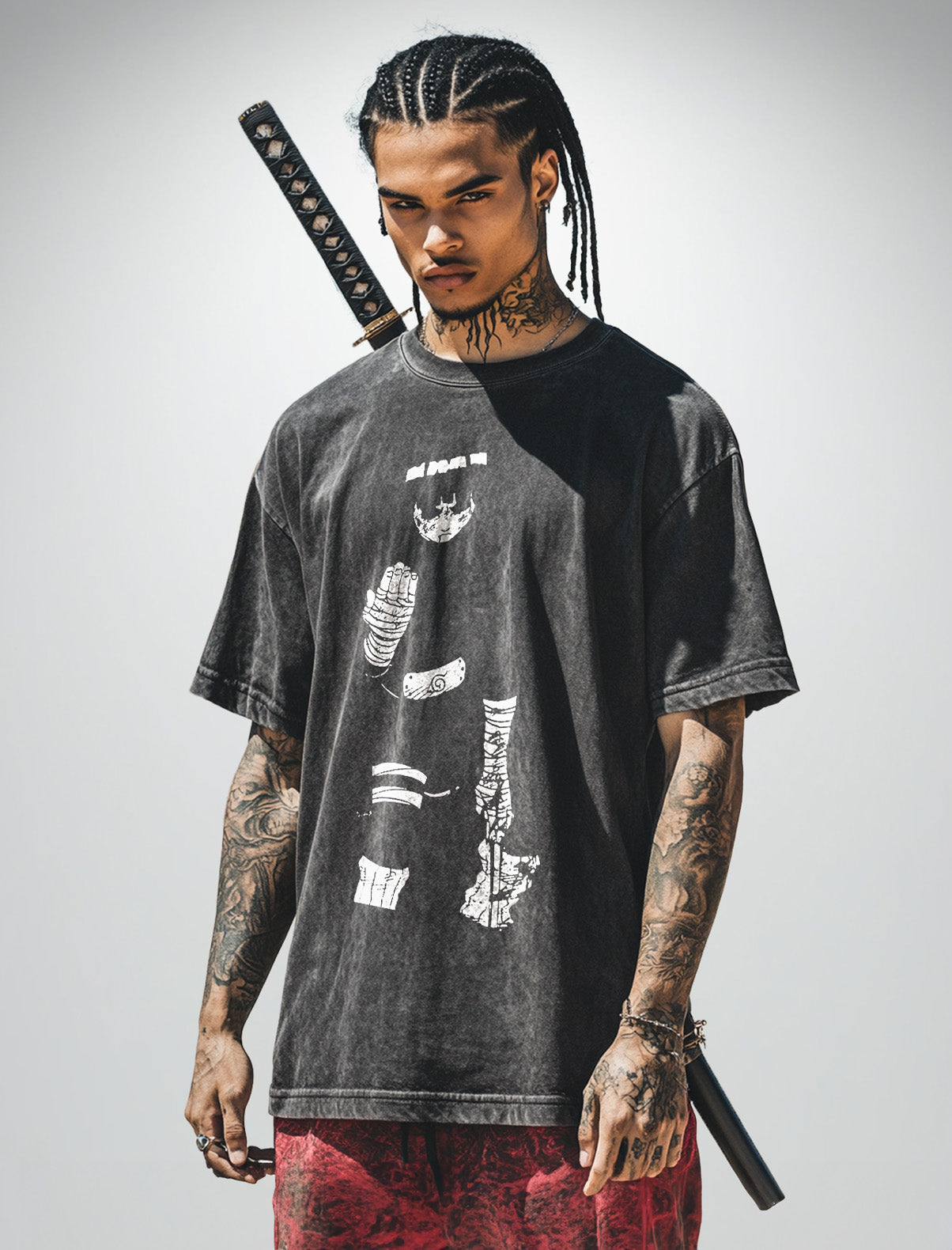 Rock Lee Determination Vintage Tee-Teegamechanger