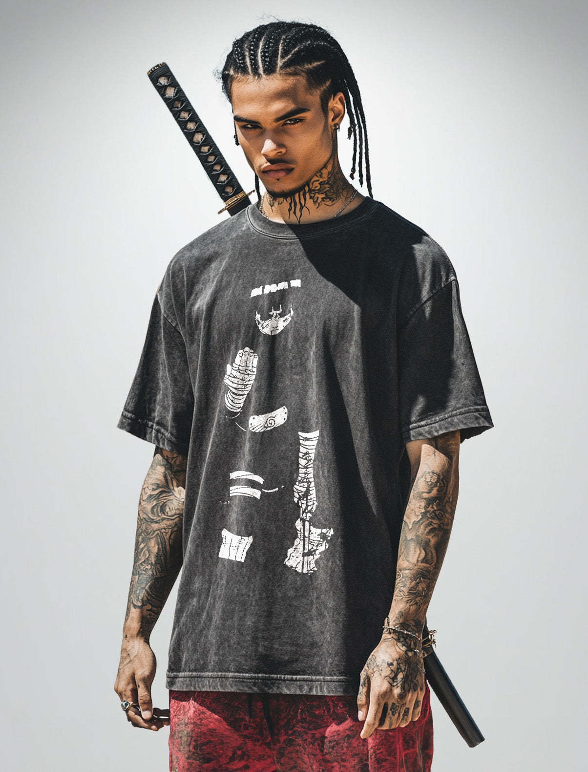 Rock Lee Determination Vintage Tee-Teegamechanger