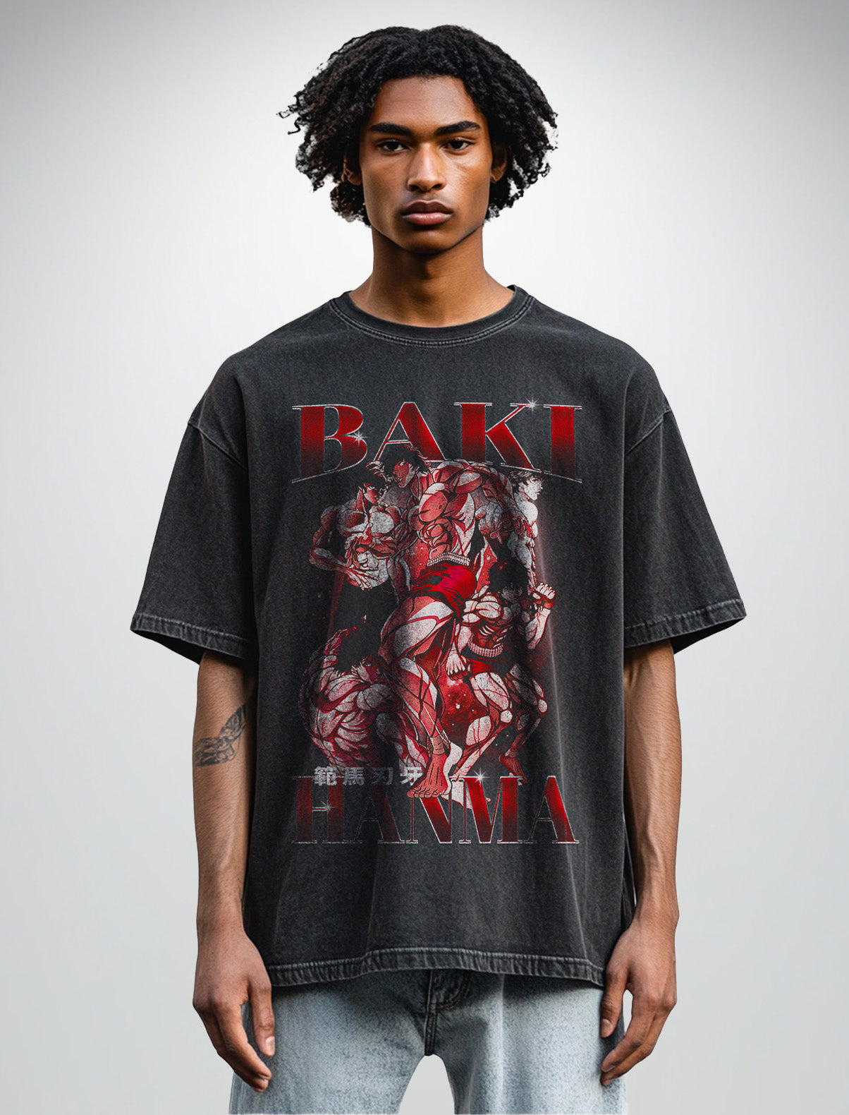 Baki Hanma Vintage Tee
