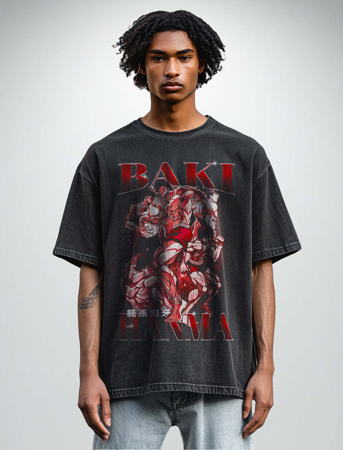 Baki Hanma Vintage Tee