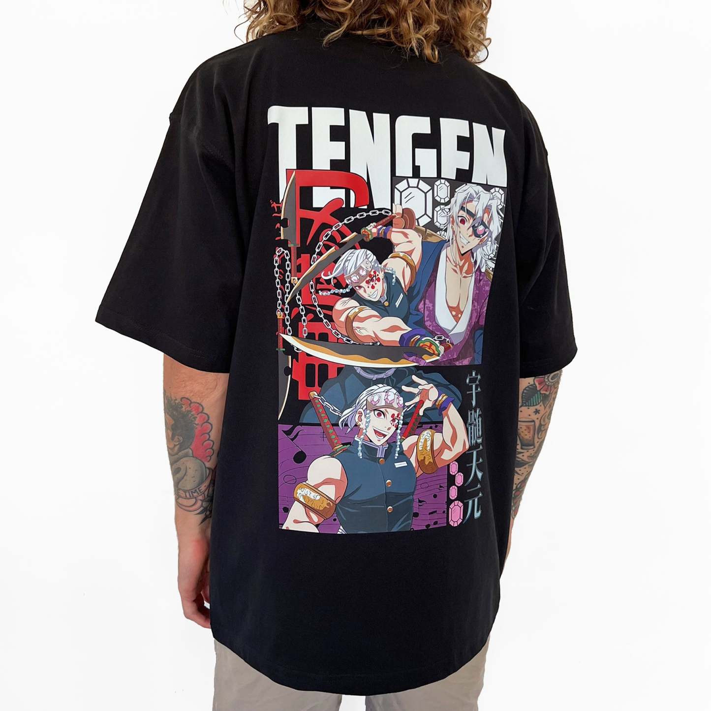 Unisex Vintage Tee丨Demon Slayer
