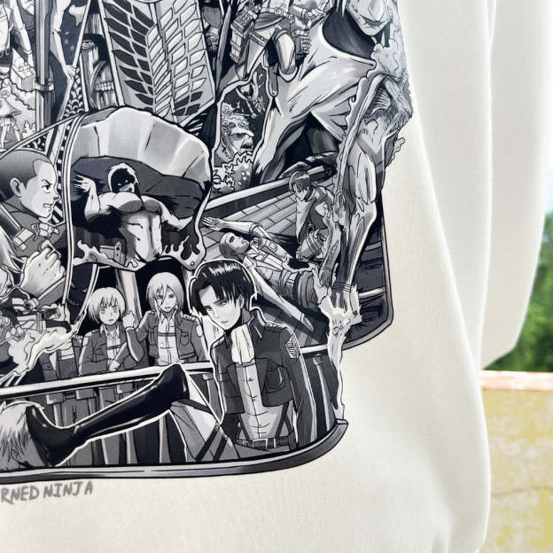 Unisex Anime Series Casual Hoodie