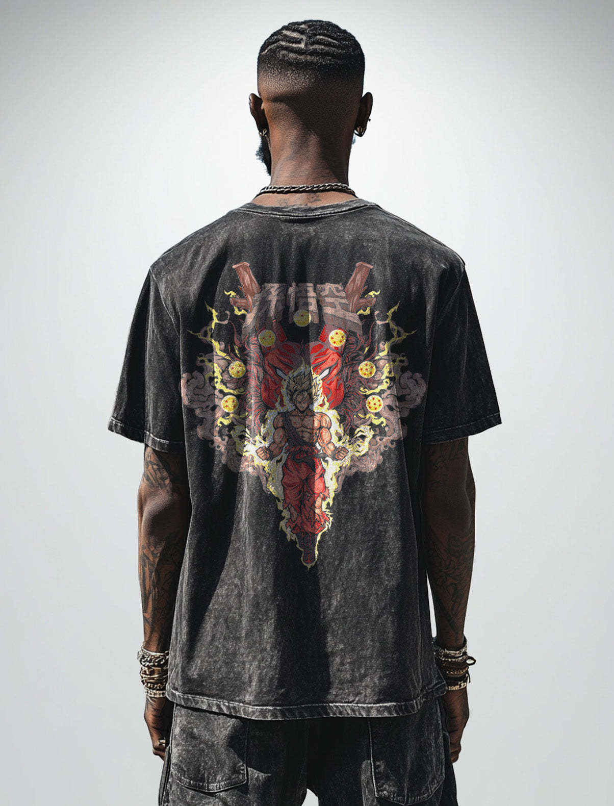 Son Goku 2-Sided Vintage Tee-Teegamechanger