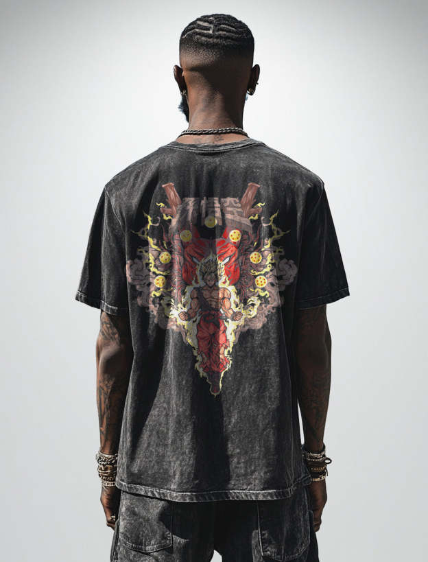 Son Goku 2-Sided Vintage Tee-Teegamechanger