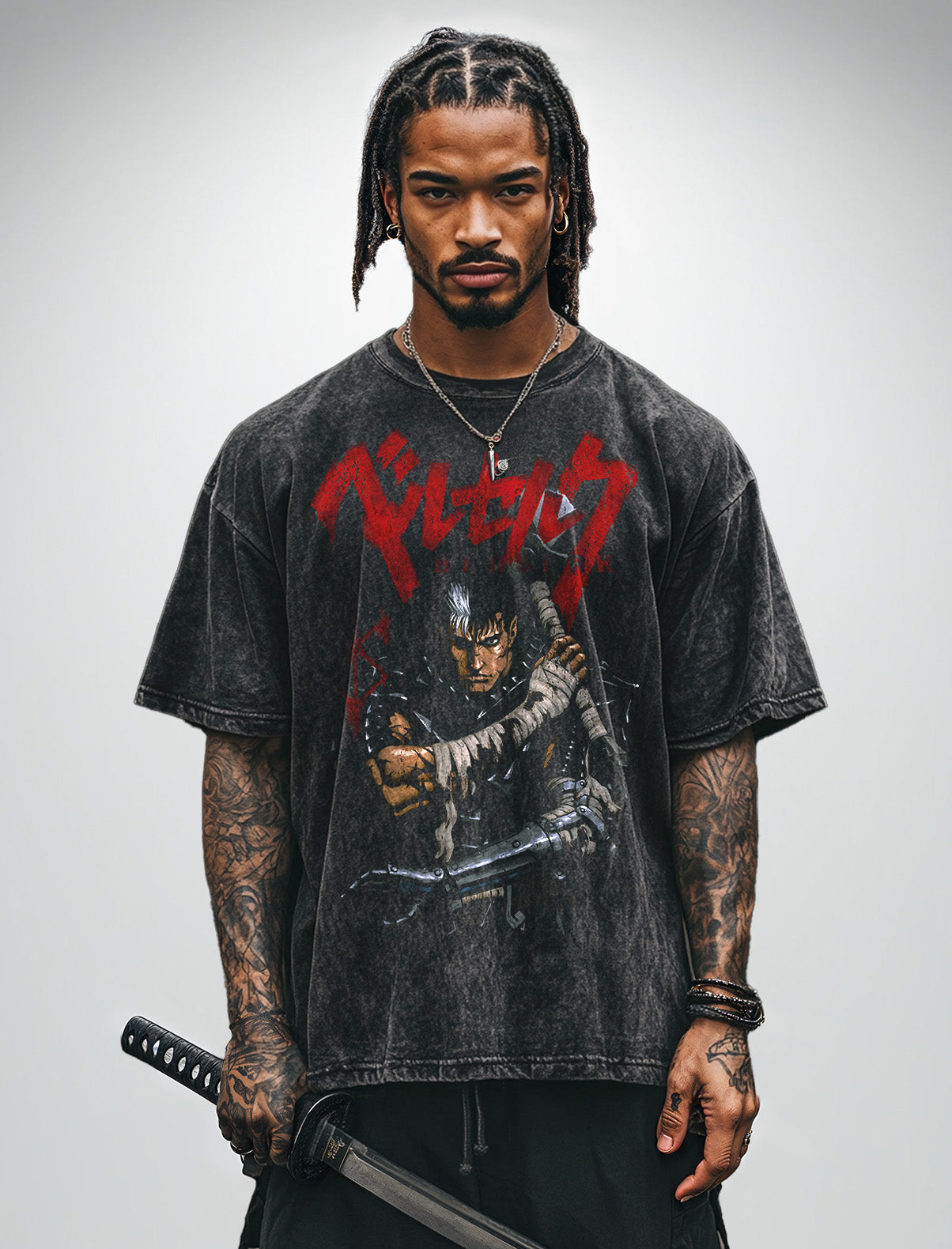 Unisex Vintage T-shirt丨Berserk