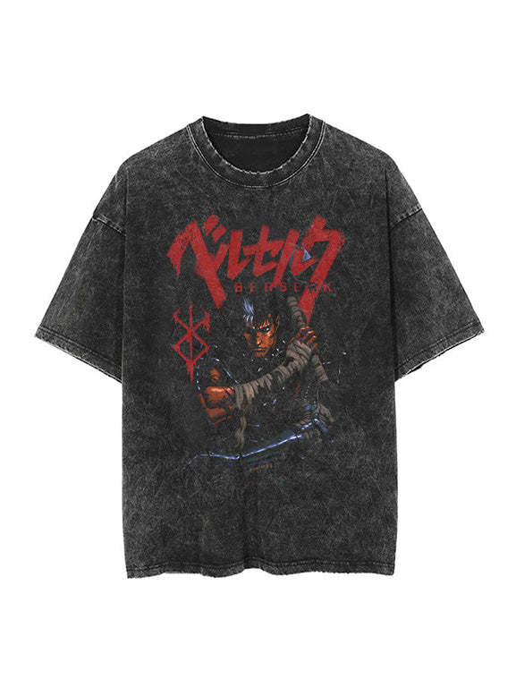 Unisex Vintage T-shirt丨Berserk