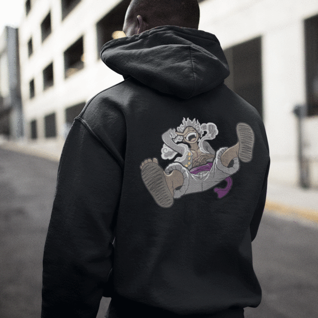 Luffy Gear 5 White Form Hoodie