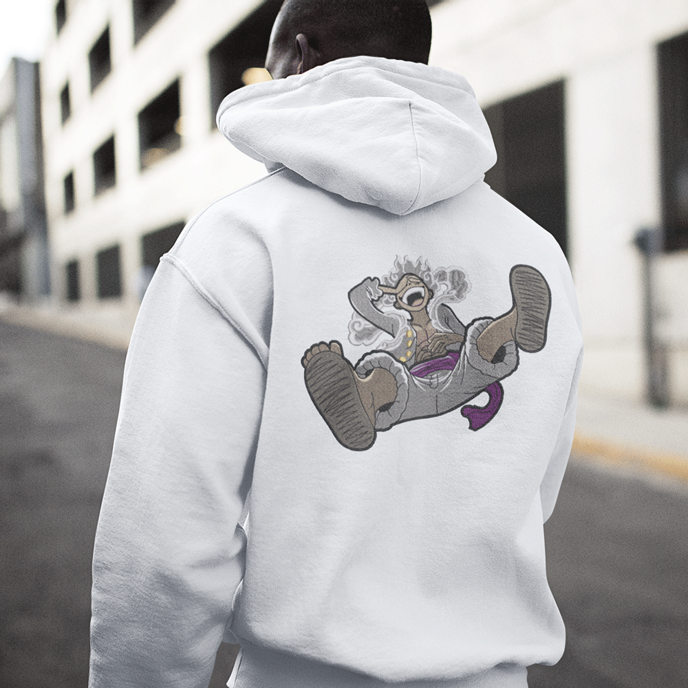 Luffy Gear 5 White Form Hoodie
