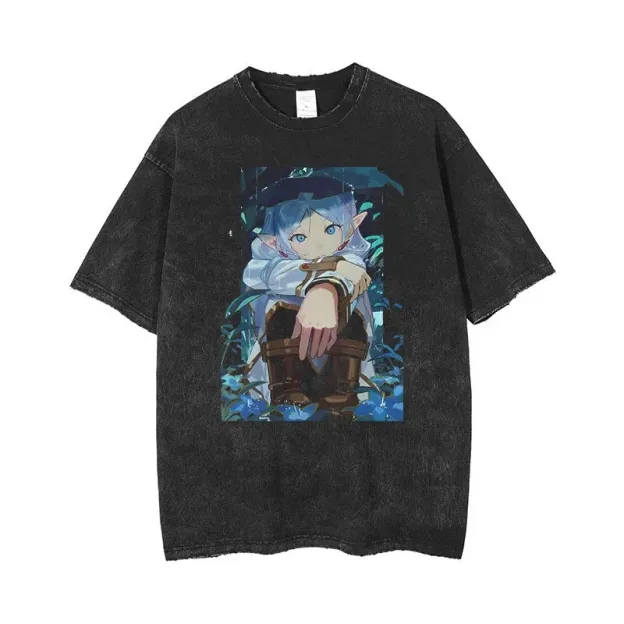 Sousou no Vintage Washed Tee丨Frieren