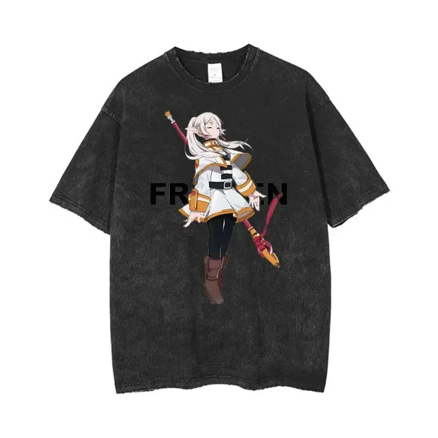 Sousou no Vintage Washed Tee丨Frieren