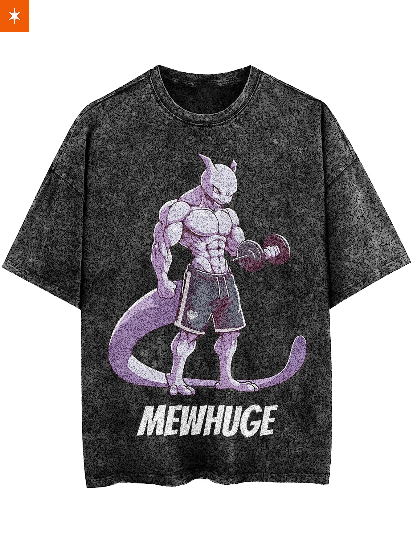Unisex  “Pokémon” Mewhuge Gym Vintage T-Shirt