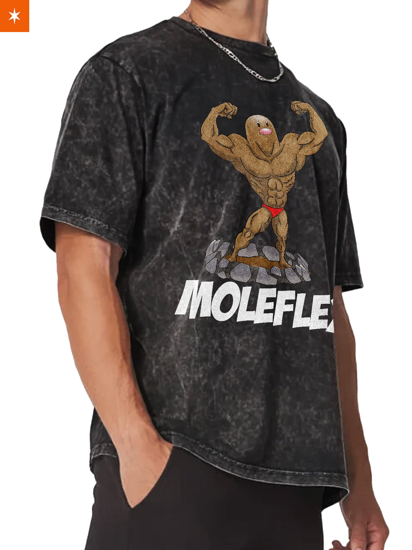 Unisex  “Pokémon” Moleflex Gym Vintage T-Shirt
