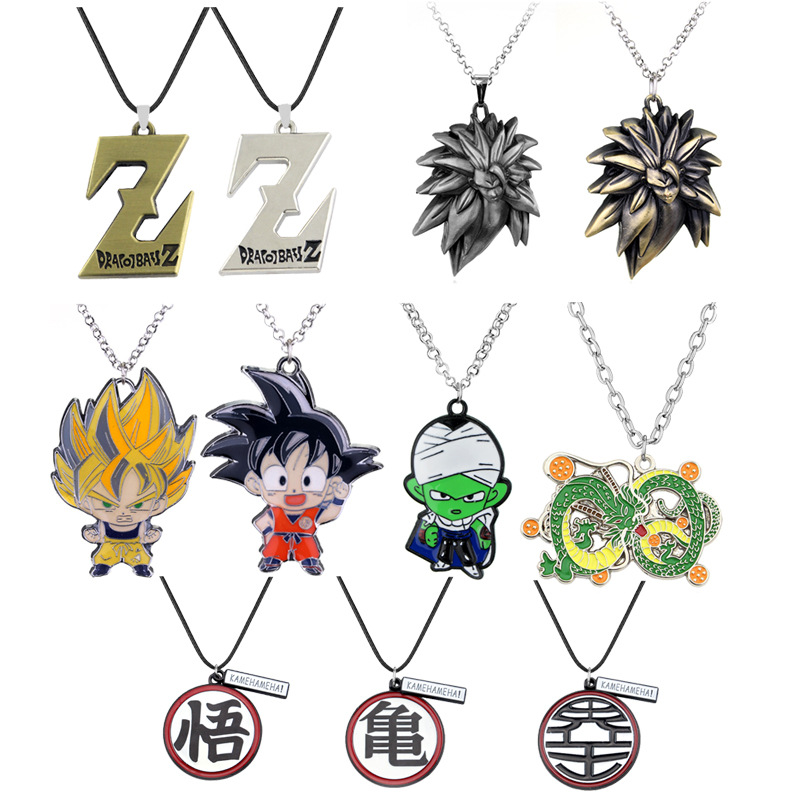 Anime-related Alloy Pendant With Necklace-Teegamechanger
