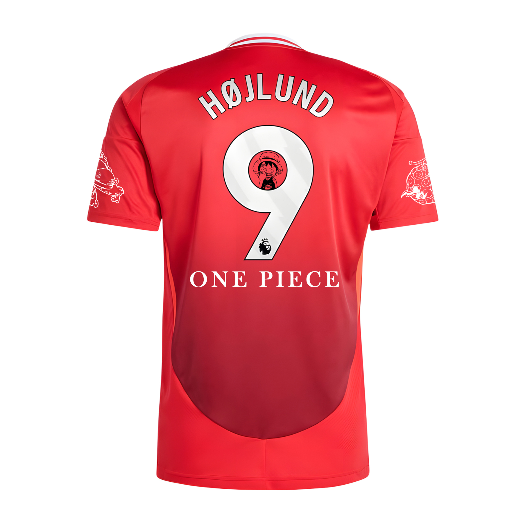 Unisex Retro T-shirt | Manchester United Commemorative Jersey x One Piece