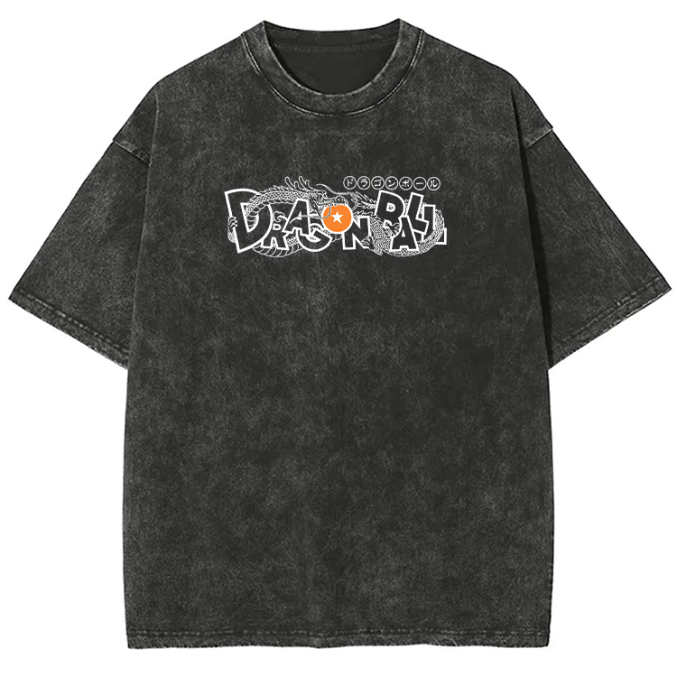 Dragon Ball  “Fierce Battle” Vintage washed Tee