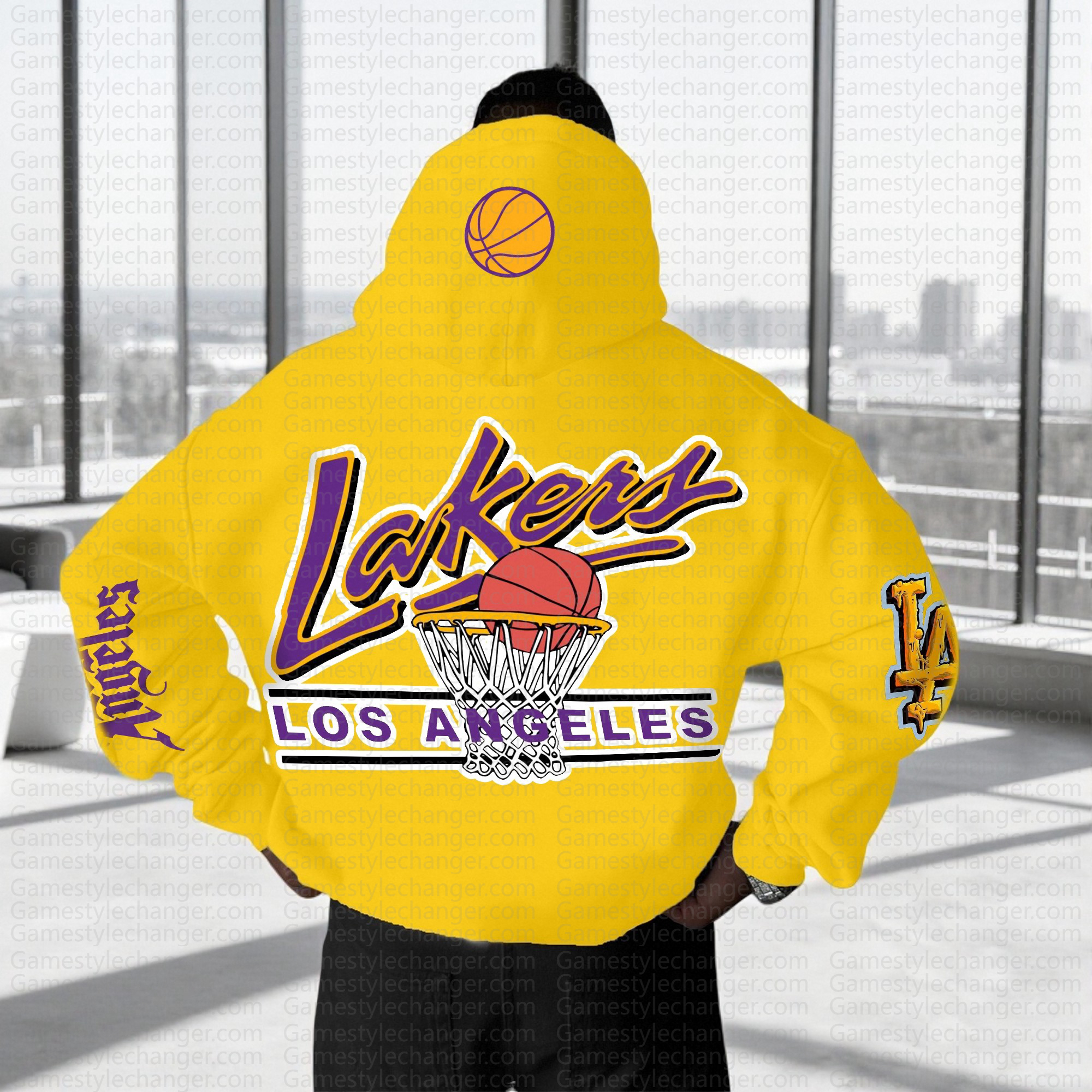 Unisex Graphic Streetwear Vintage Plush Hoodie