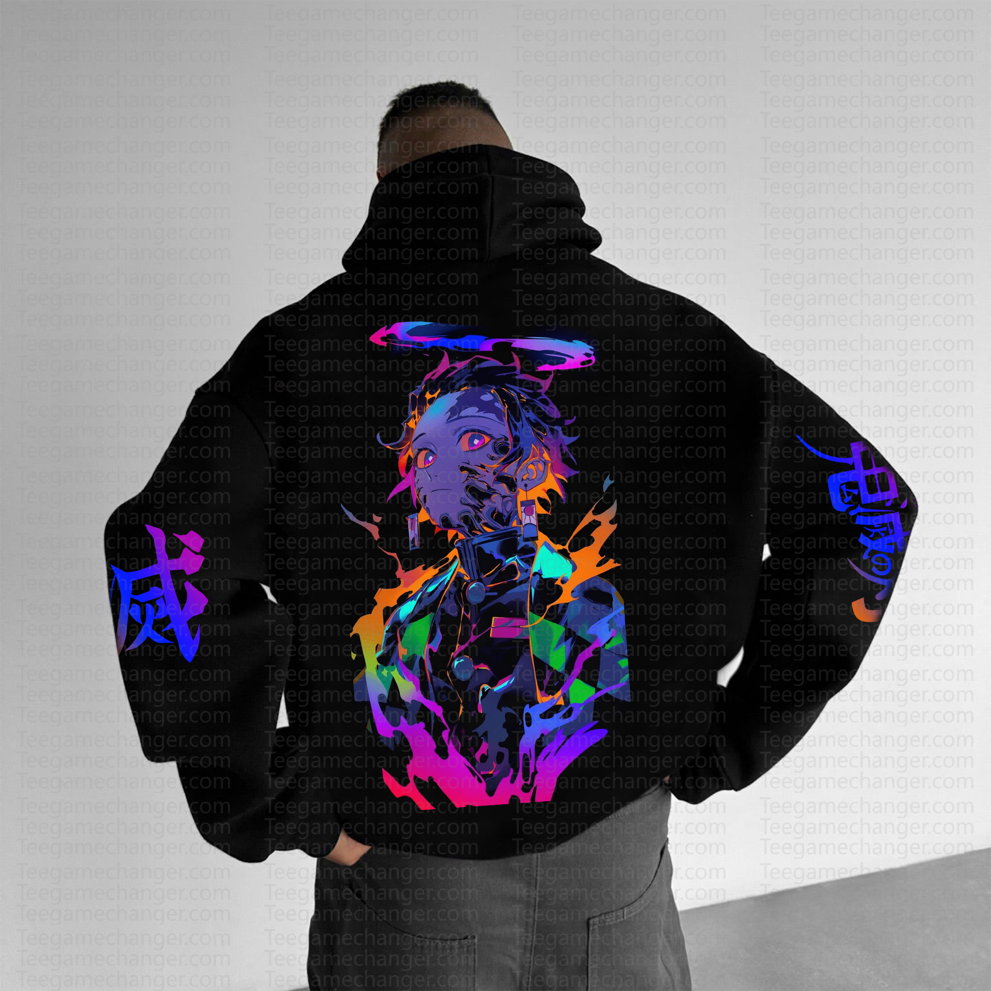 Unisex “ Demon slayer ” Graphic Streetwear Vintage Hoodie