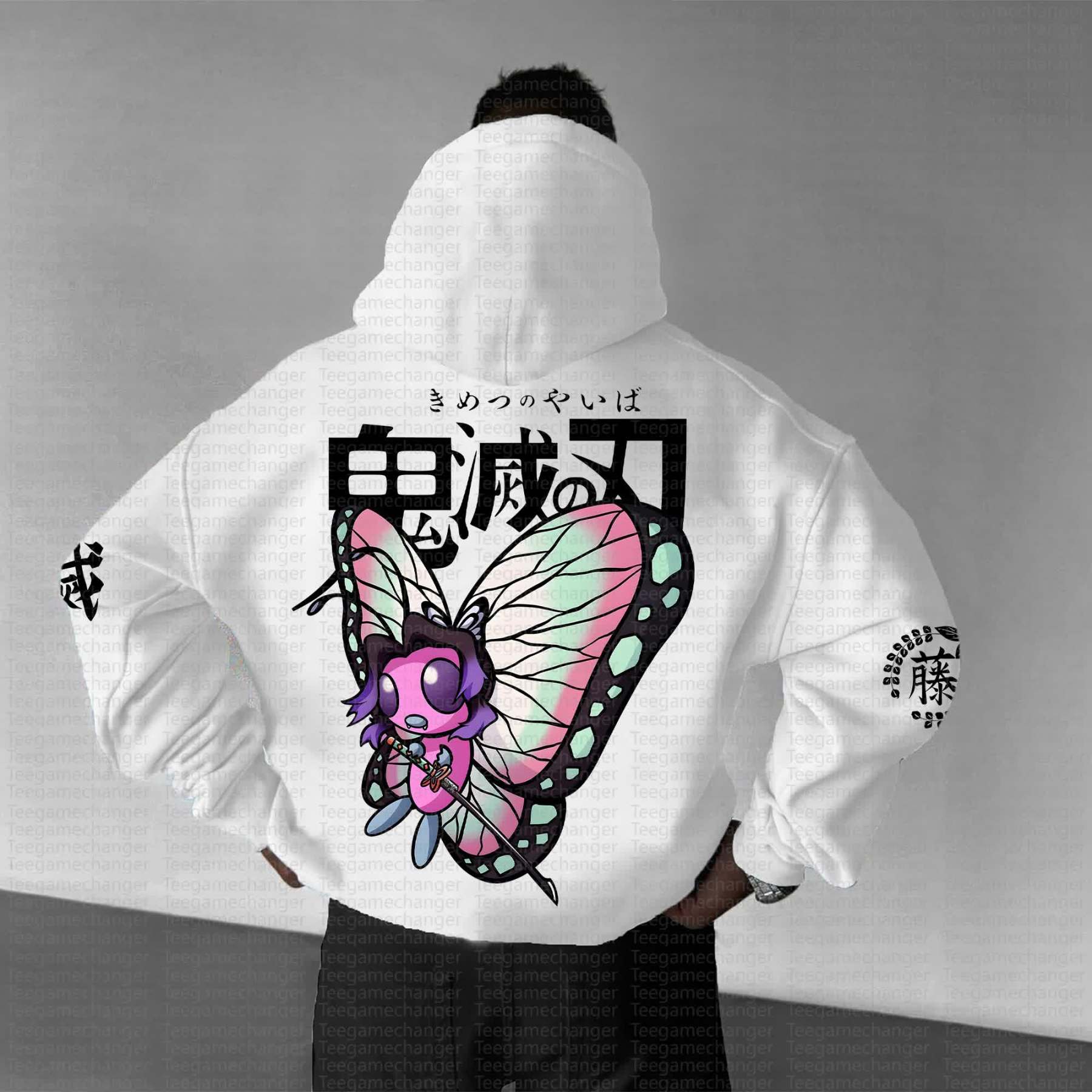 Unisex Oversized Anime Print Hoodie | One Piece