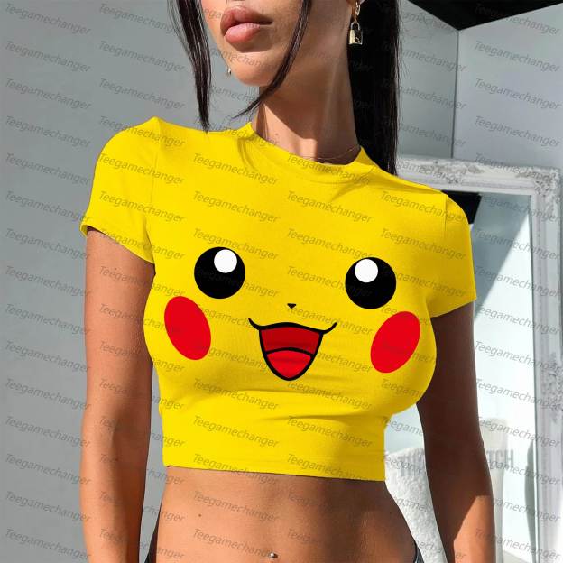 "Pokémon" Women Anime Inspired Vintage T-Shirt