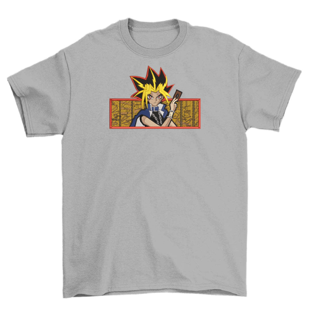 Unisex "Yu-Gi-Oh!" Anime Embroidered Top