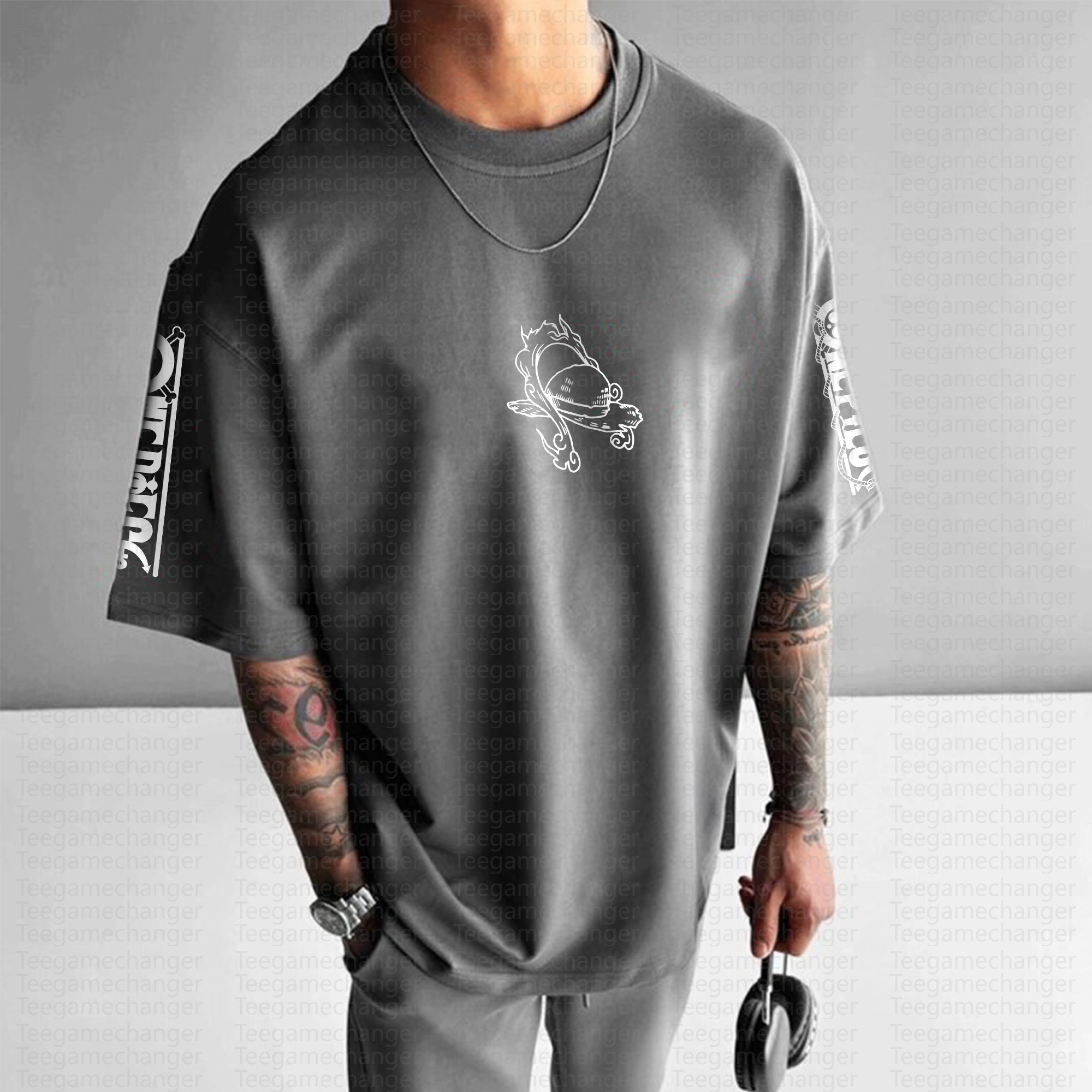 Unisex "One Piece" Anime Inspired Vintage T-Shirt