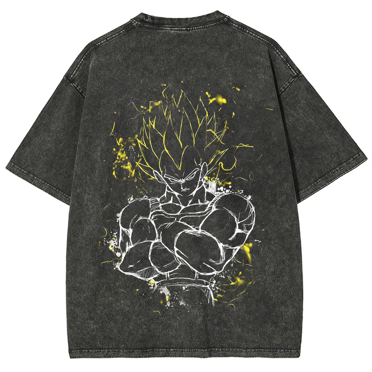 Dragon Ball “Super Saiyan” Vintage washed Tee