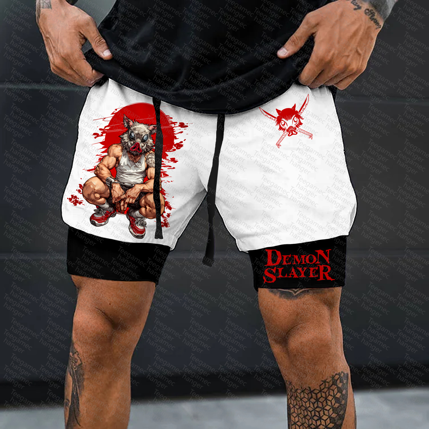Unisex  “Demon Slayer” Casual Anime Streetwear Shorts