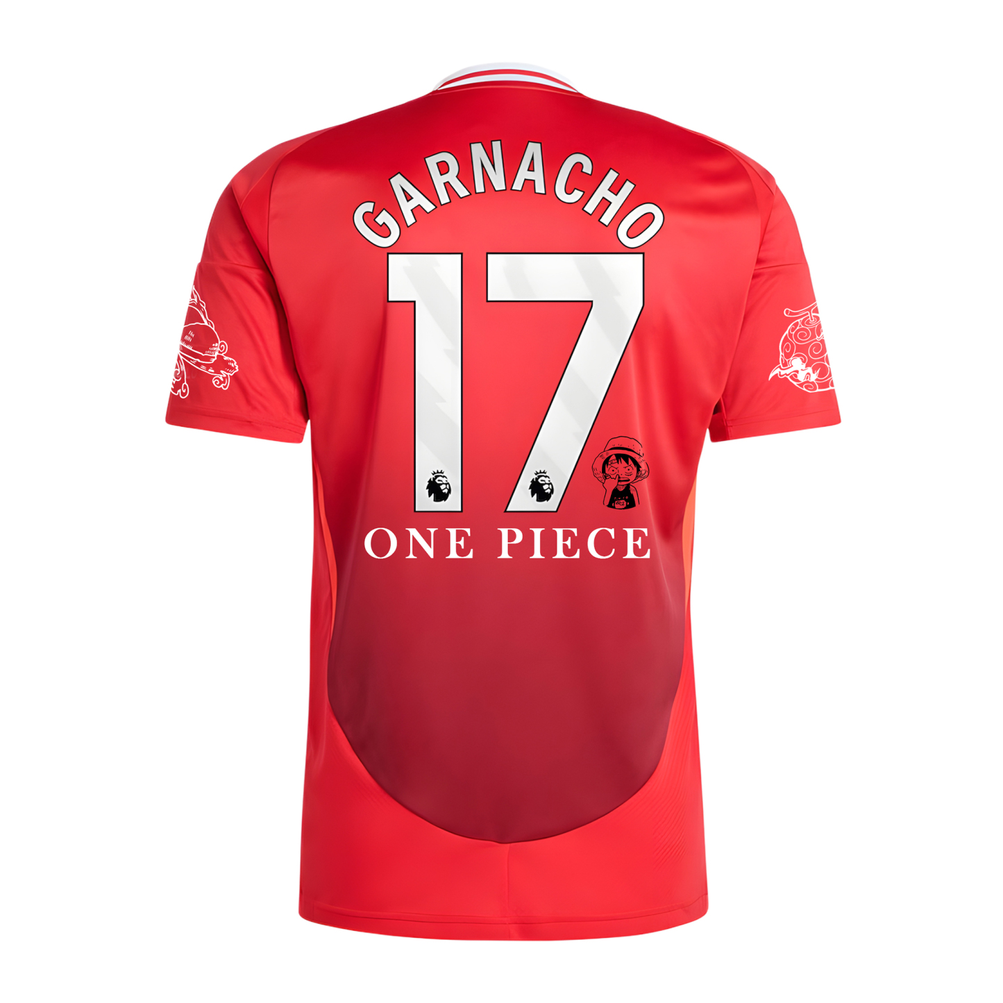 Unisex Retro T-shirt | Manchester United Commemorative Jersey x One Piece