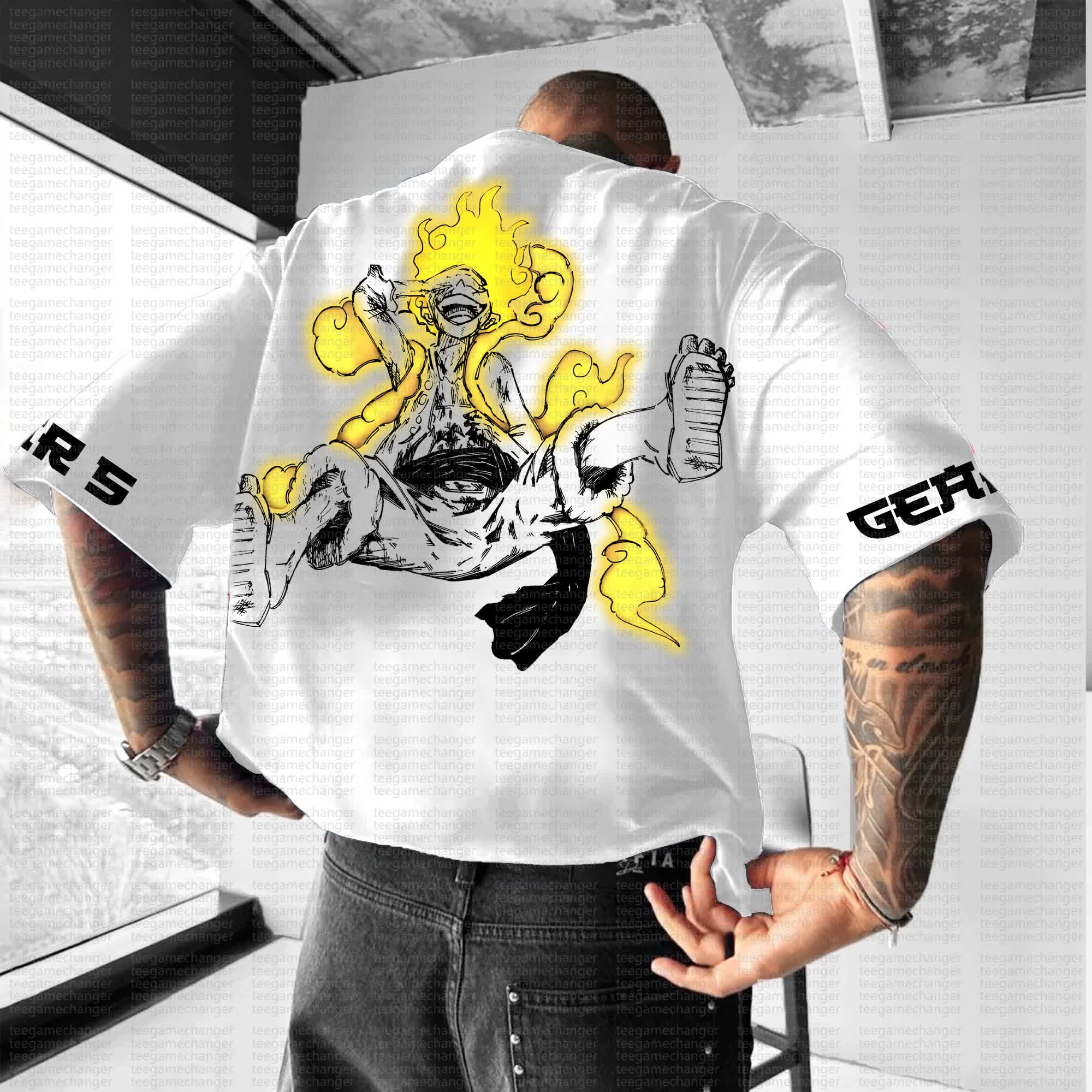 Unisex “One Piece” Anime Series Casual T-shirt