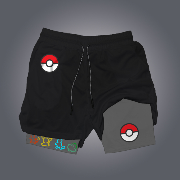 Unisex Casual Anime Streetwear Shorts