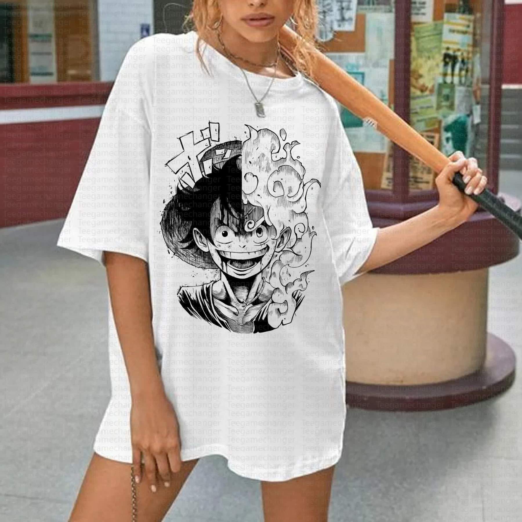 Unisex Anime Inspired Vintage T-Shirt