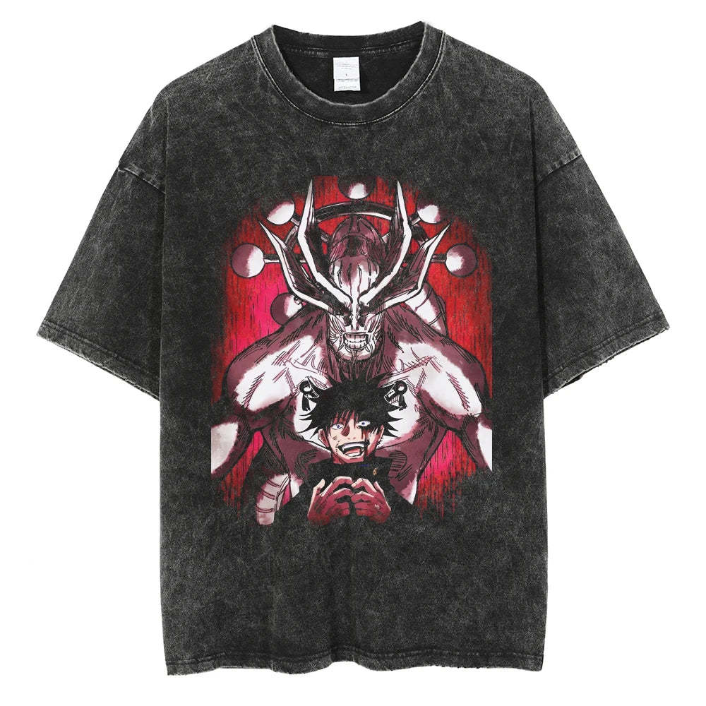 Vintage Washed Tee丨Jujutsu Kaisen