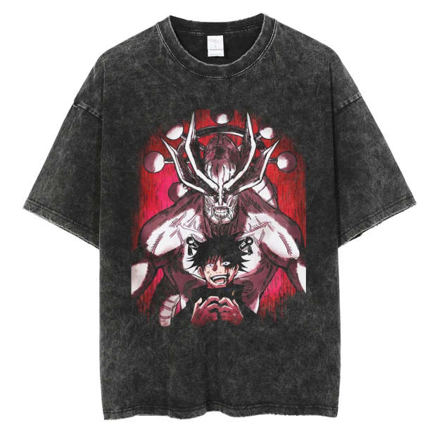 Vintage Washed Tee丨Jujutsu Kaisen