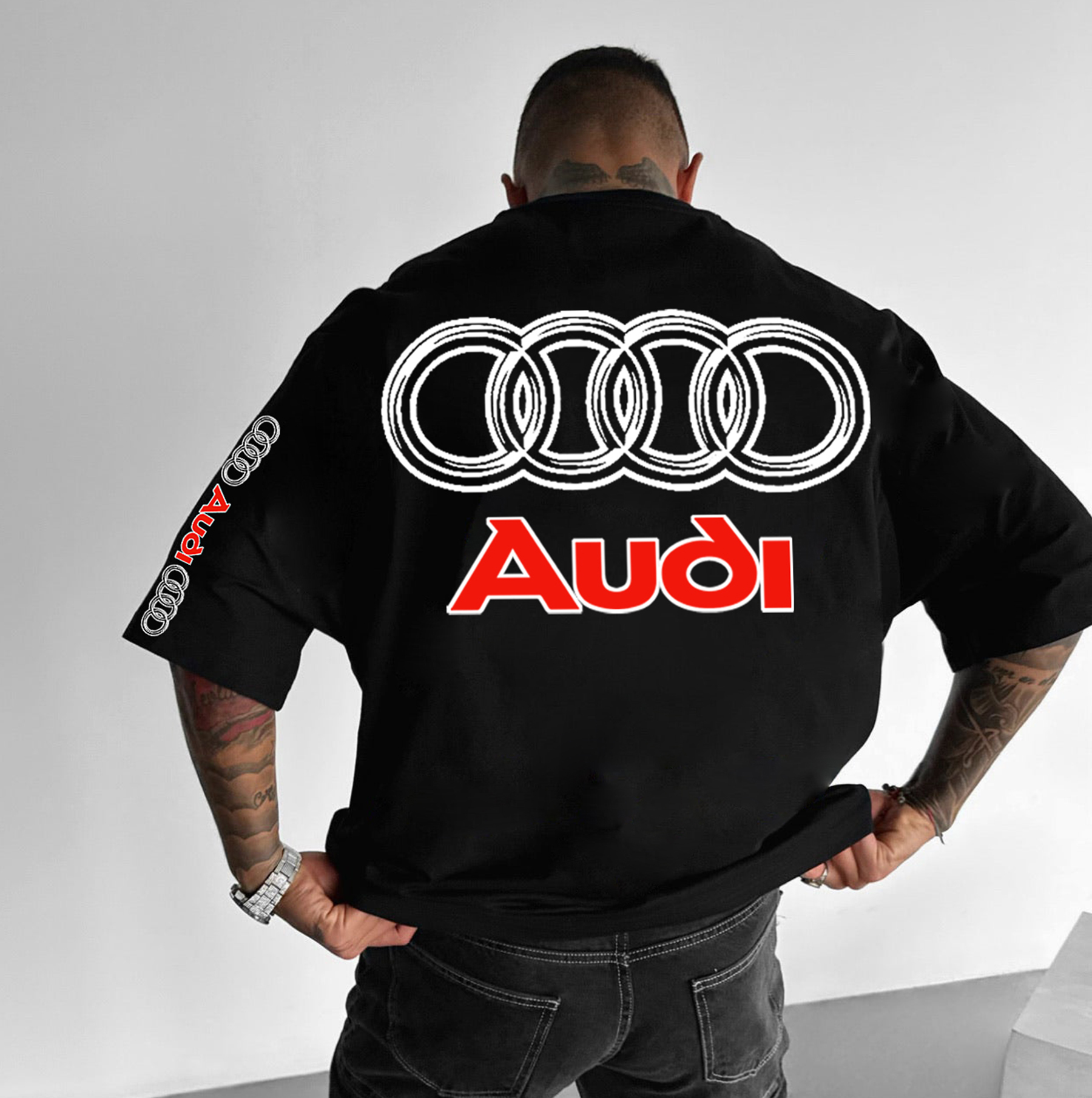 Unisex Casual Audi T-shirt