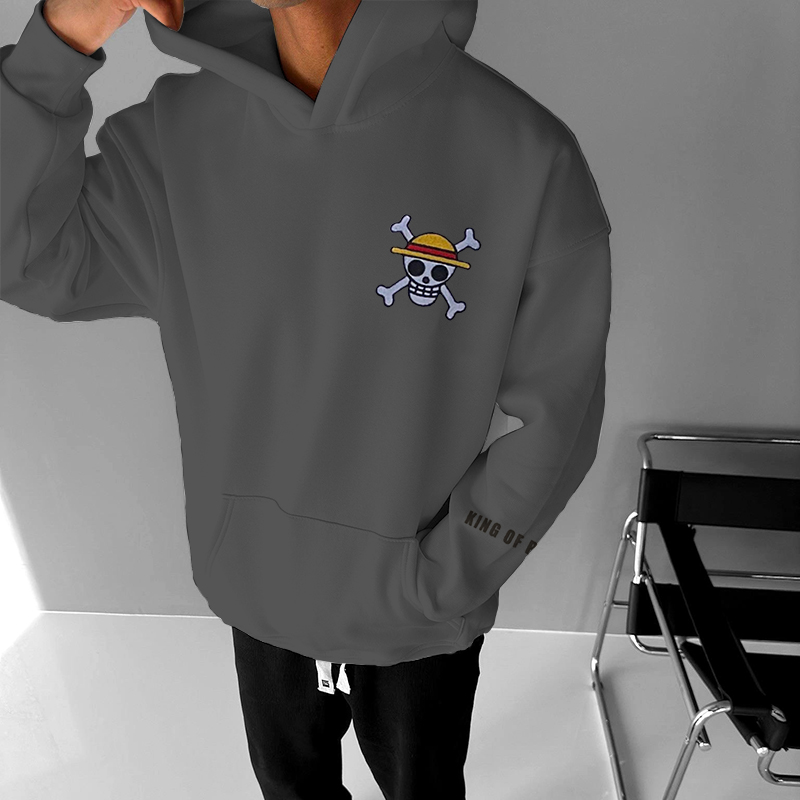 Oversized Printed Hoodie-Teegamechanger