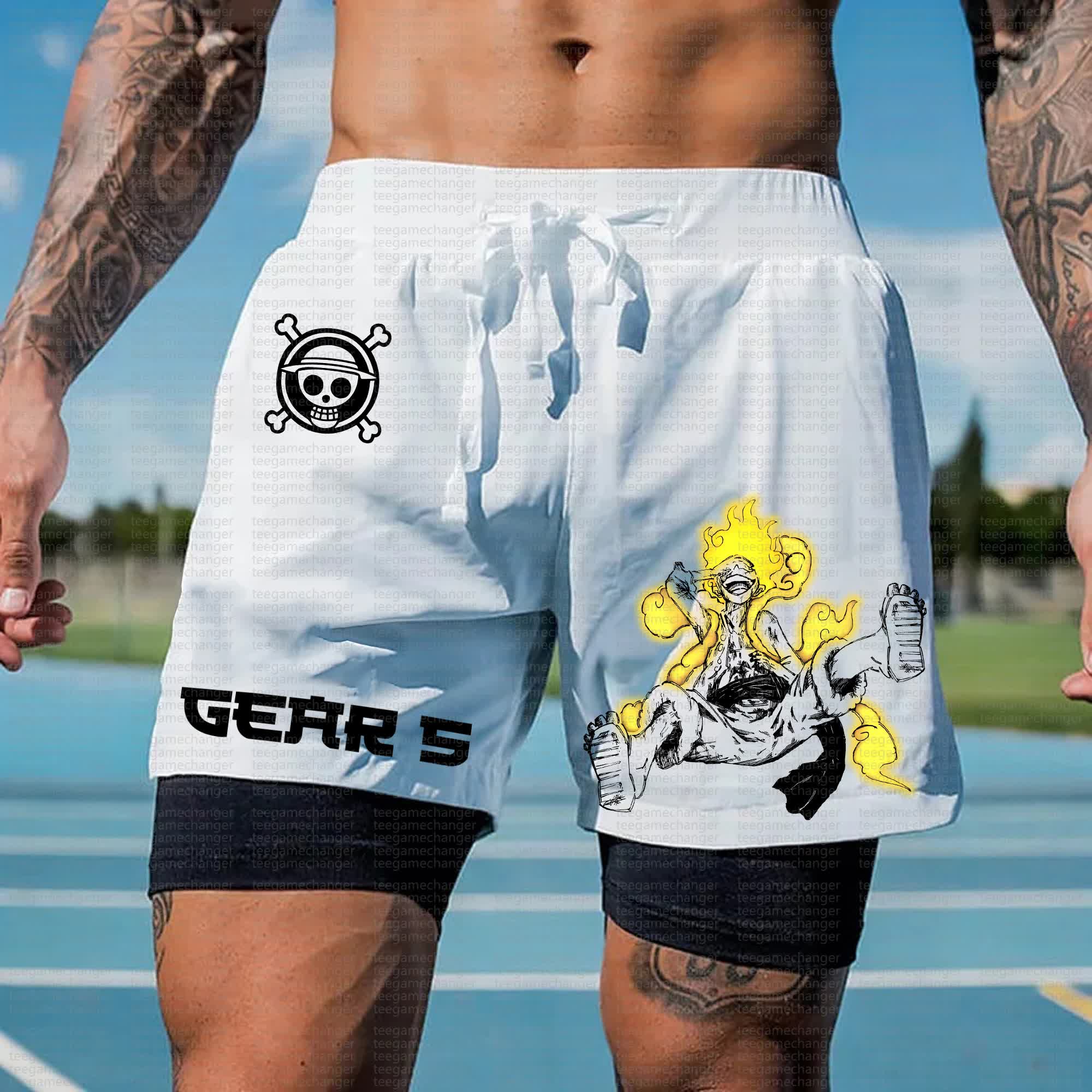 Unisex Casual Anime Streetwear Shorts | One Piece