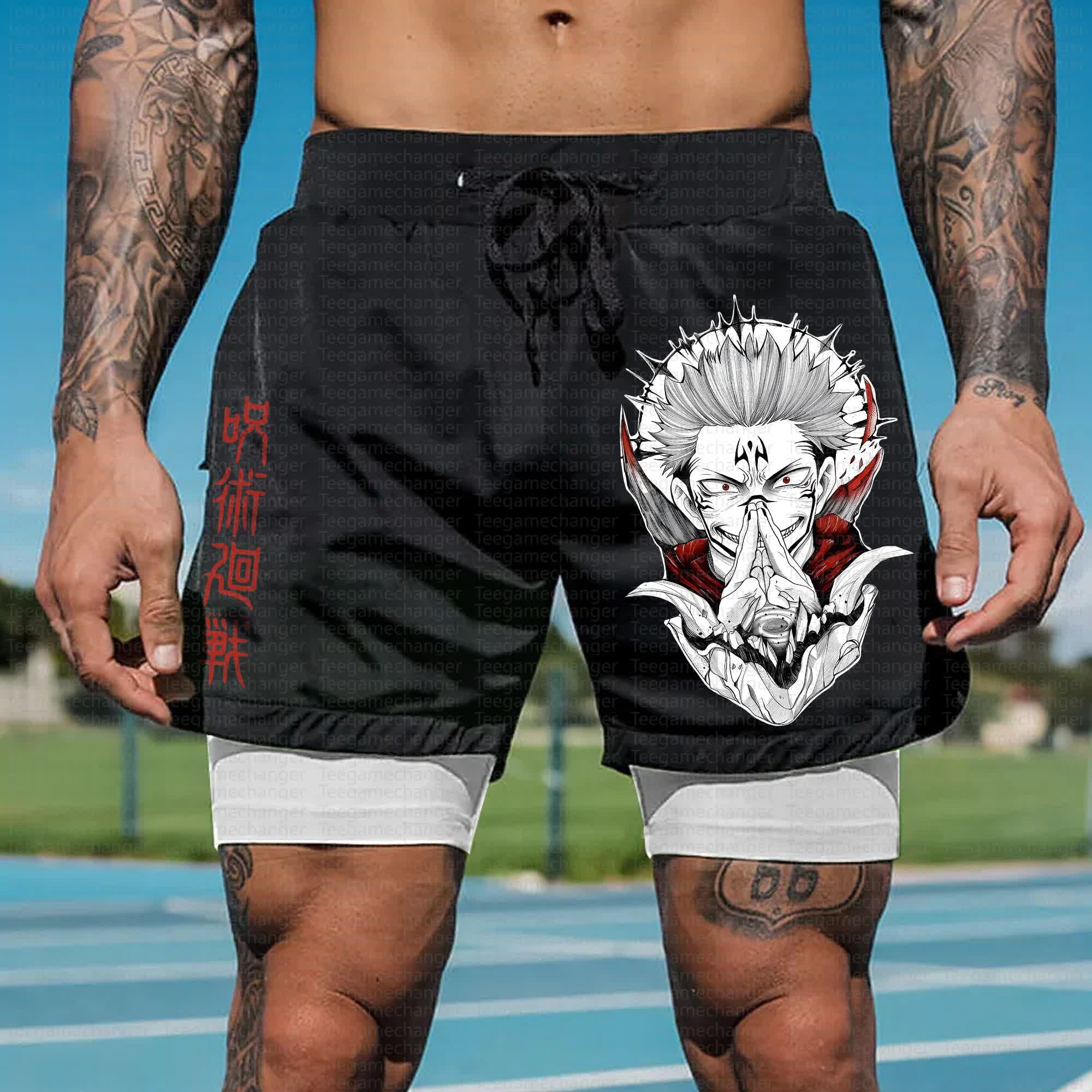 Unisex Casual Anime Streetwear Shorts 丨Jujutsu Kaisen