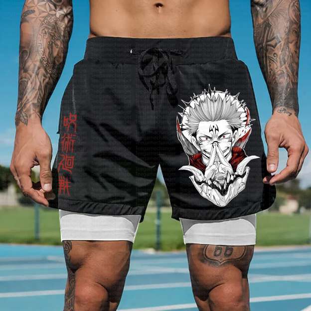Unisex Casual Anime Streetwear Shorts 丨Jujutsu Kaisen