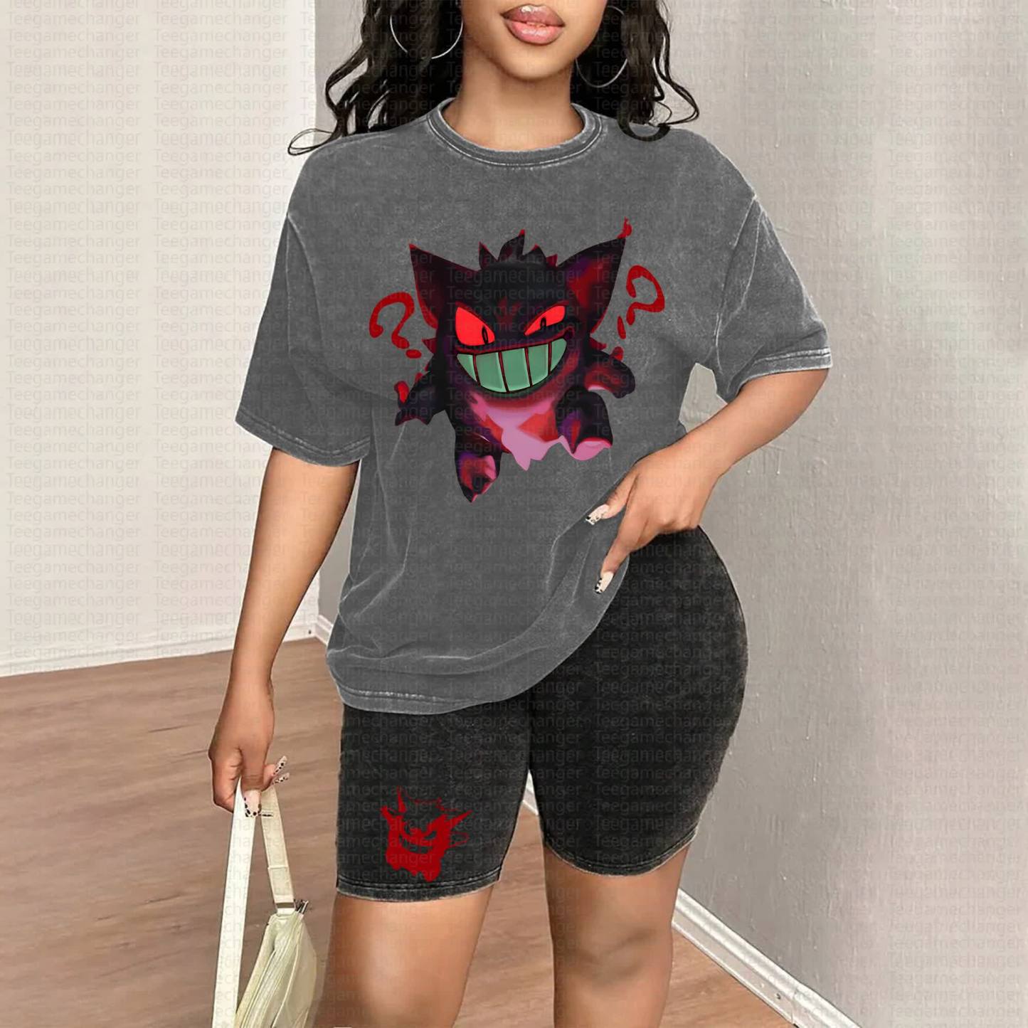 Unisex Anime Inspired Vintage T-Shirt