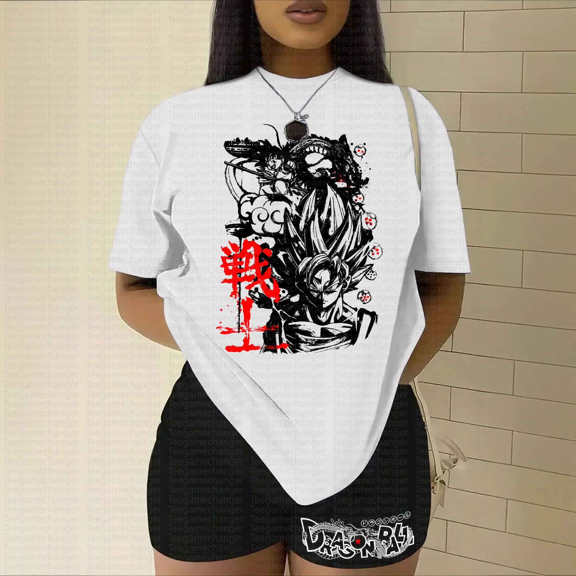 "Dragon Ball" Anime Inspired Vintage T-Shirt
