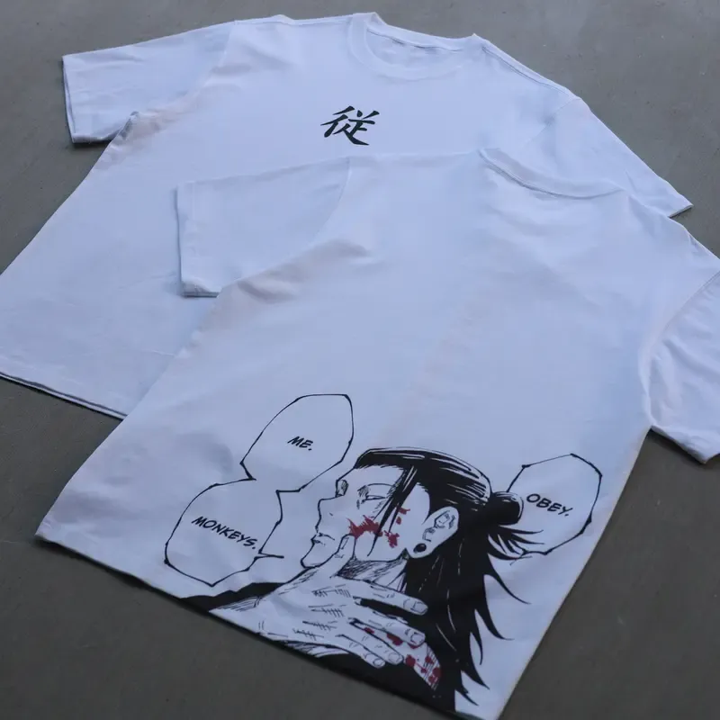 VINTAGE TEE丨Geto Vintage Washed Tee-Teegamechanger