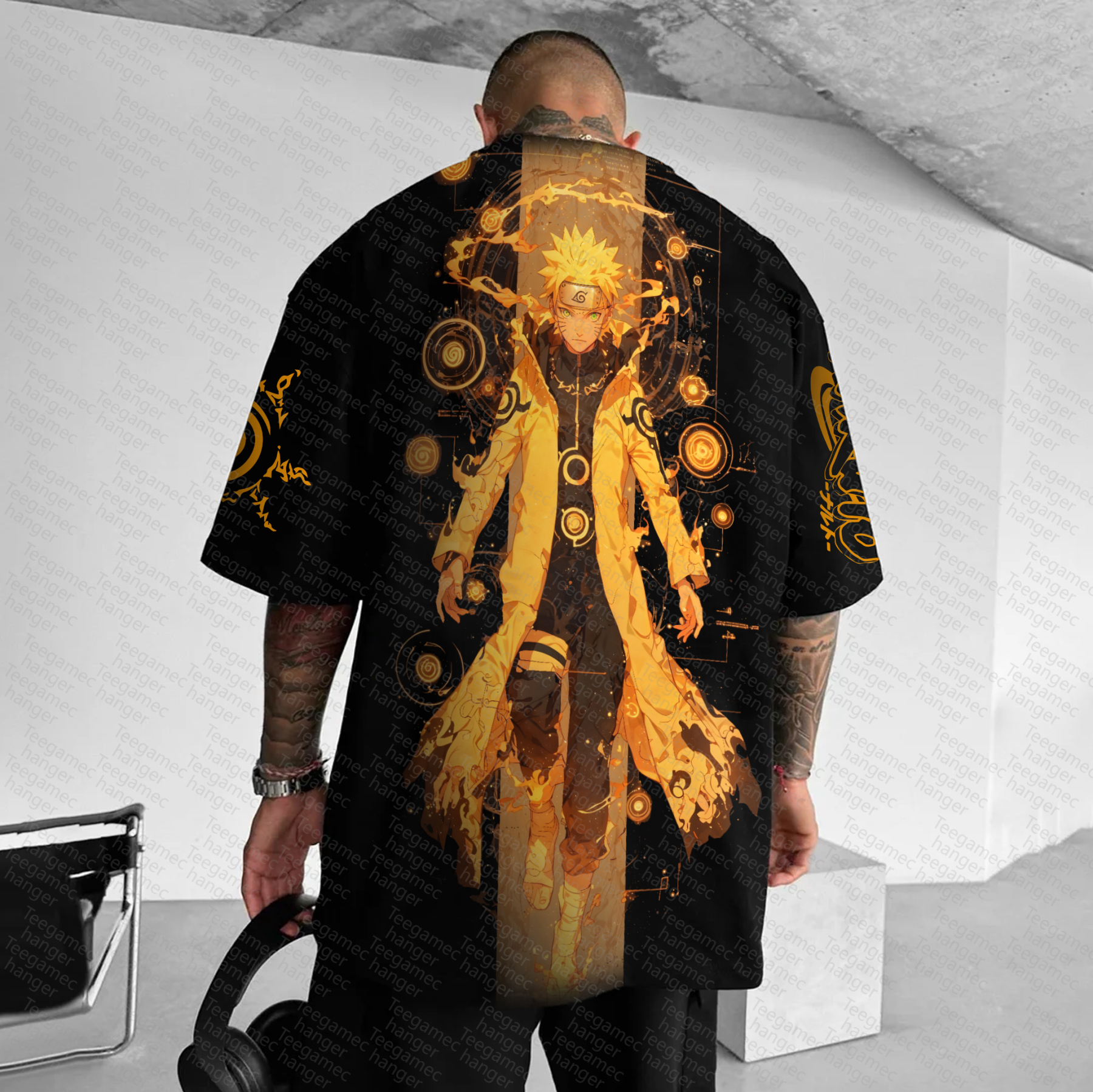 Unisex Anime Inspired Vintage T-Shirt