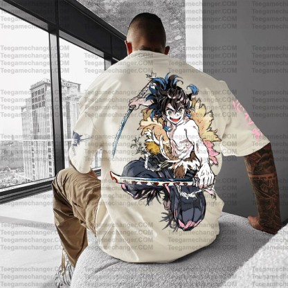 Unisex Anime Inspired Vintage T-Shirt| KNY